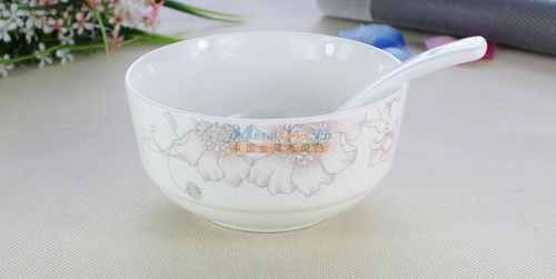 潮州陶瓷餐具金丝芙蓉套装套碗潮州骨瓷礼盒装心成供