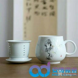 商务陶瓷礼品陶瓷茶杯,员工福利礼品陶瓷茶杯,骨质瓷陶瓷茶杯