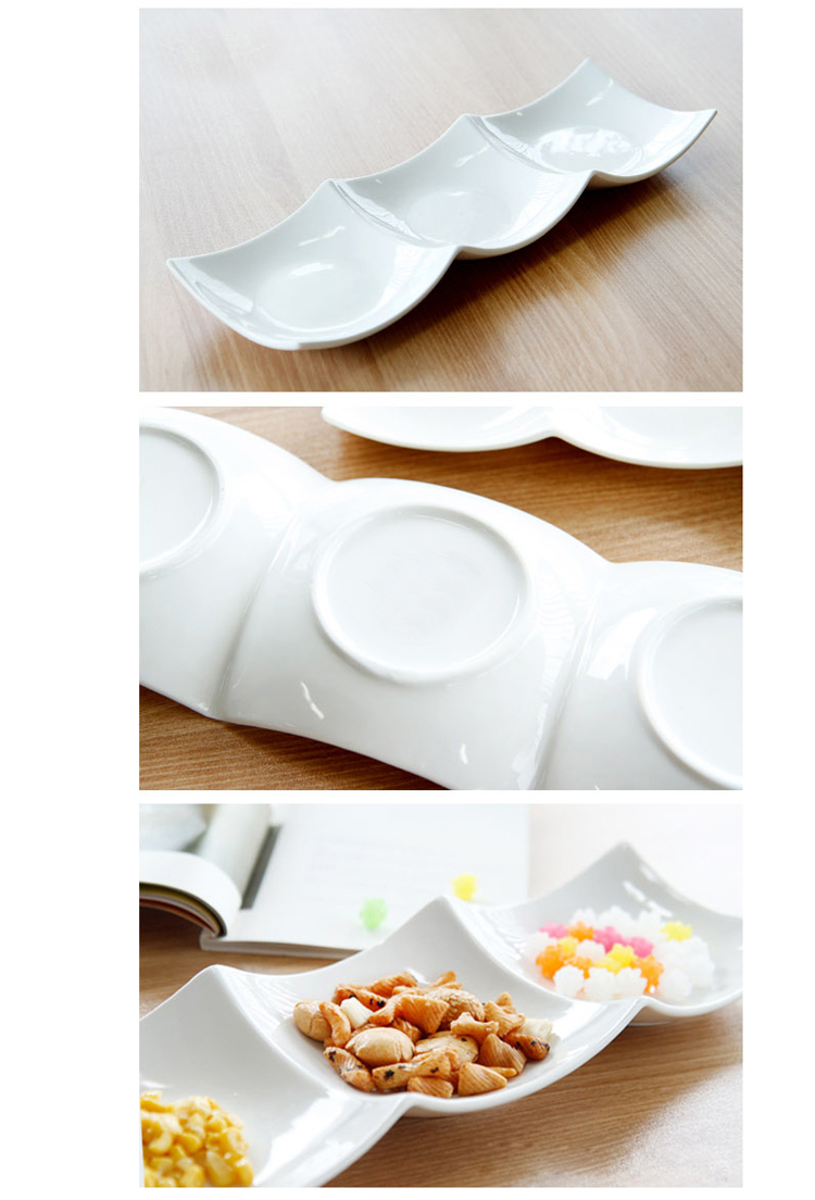 【厂家直销 唐山创意纯白骨质瓷 酒店用品 折纸味碟 陶瓷加工批发】价格,厂家,图片,碗、碟、盘,唐山高新技术产业园区春雷艺术陶瓷厂-